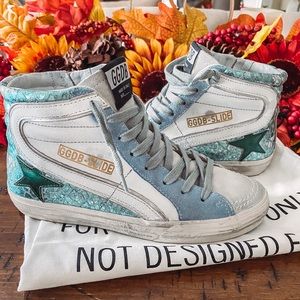 Golden goose mermaid slides